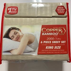 Copper X Bamboo Sheet Set